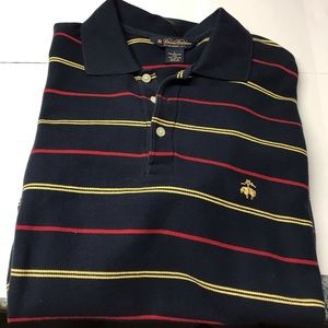 Brooks Brothers Mens L Button Up Sweater